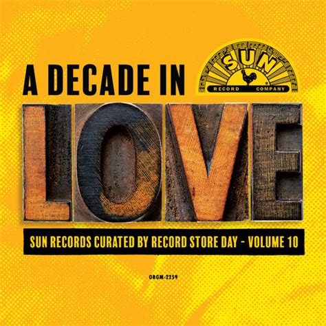Various Artists Sun Records Curated By Record Store Day Vol 10 Rsd 2023 Record Store Day