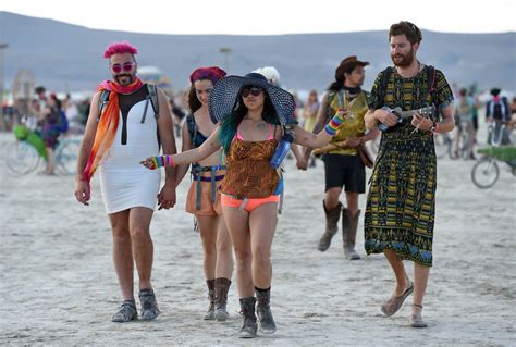 burning man s fashion is wild but there are rules the new york times