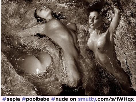 Sepia Poolbabe Nude Wet Fit Athletic Greatbody Greatass Facesofpleasure