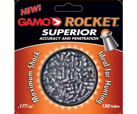 Gamo Rocket 177 Caliber Airgun Pellets 150 Count Field And Stream