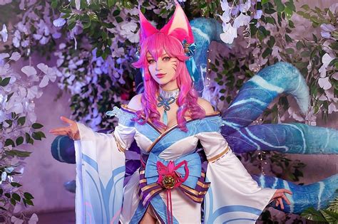Delicate Cosplay On Ahri From League Of Legends Freemmorpgtop