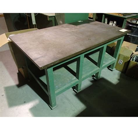 42 X 72 X 1 12 Precision Steel Top Work Table Btm Industrial