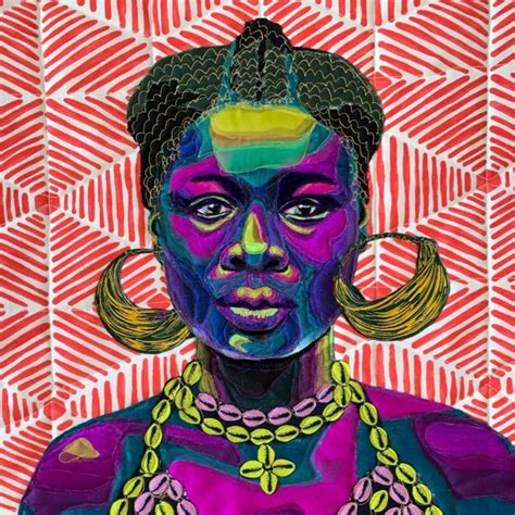 Bisa Butler Create Stunning Artworks with Textile | African art, Bisa ...