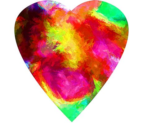 Colorful Heart Free Stock Photo Public Domain Pictures