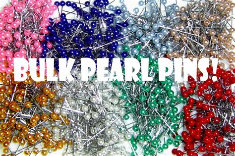 Pearl Craft Pins Bulk Hobby Pins 10 Boxes1440 Pins Total Etsy