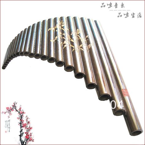 National Musical Instrument 22 Tube Pleioblastus Pan Refined Flute In