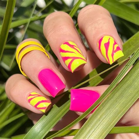 24 Neon Nail Ideas That Are Vibrant And Fun — See Photos Allure