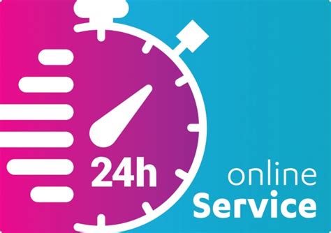 Service And Support For Customers 24 Hours A Day And 7 Days A Week Icon