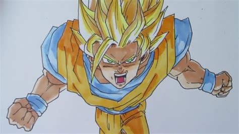 Goku Ssj2 Drawing At Getdrawings Free Download