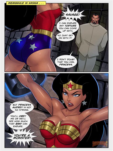 Vandalized Justice League Wonder Woman 18 Porn Comics