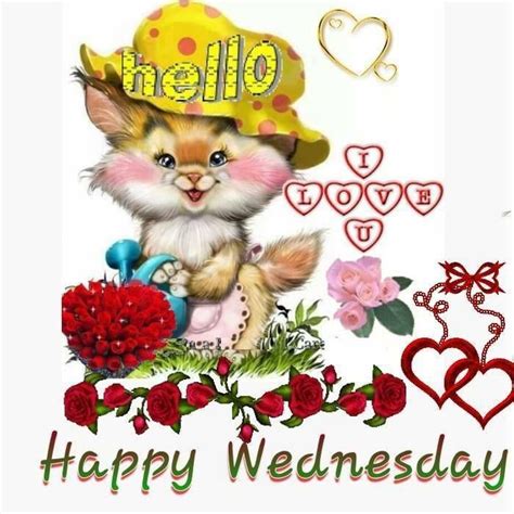 Hello I Love You Happy Wednesday Pictures Photos And Images For