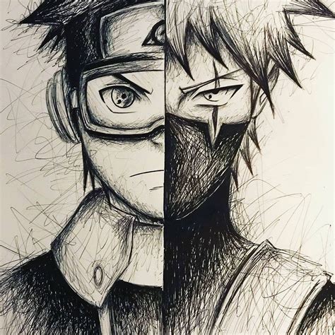 Fan Art Naruto Pencil Sketch Torunaro