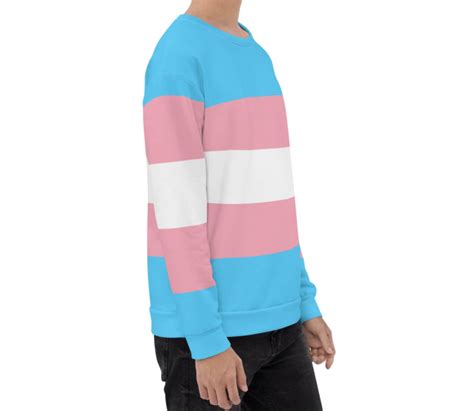 Transgender Sweatshirt Trans Pride Sweater Trans Pride Flag Etsy
