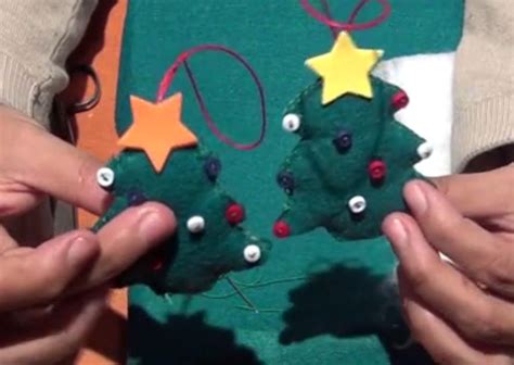 Cómo Hacer Un árbol De Navidad De Fieltro