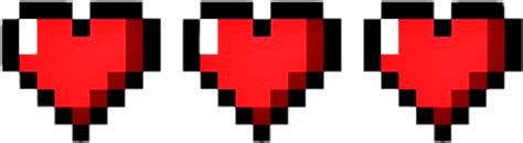 Minecraft Heart Png Png All Png All