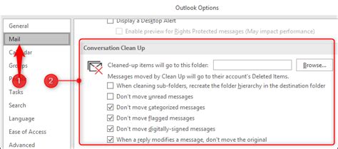 How To Use The Conversation Clean Up Tool In Outlook
