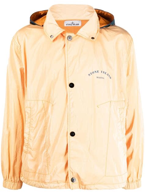 Stone Island Marina Ripstop Prismatico Jacket In Natural For Men Lyst