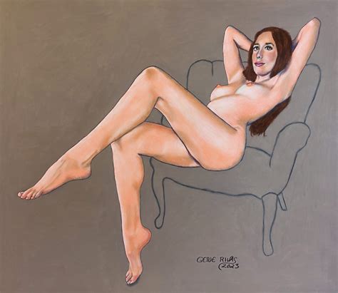 Nude Pinups The Crayon Pinup Art Of Gene Rivas