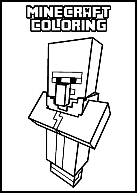 Minecraft Online Coloring Pages 15