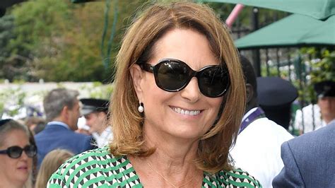 Duchess Kates Mum Carole Middleton Shows Off Her Fun Side In Rare