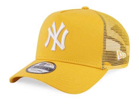 New York Yankees Mlb Color Era Mellow Yellow 9forty A Frame Trucker