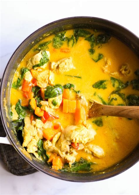 Turmeric Coconut Braised Chicken Wholesomelicious