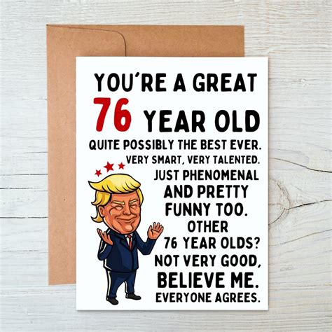 76th Birthday Card 76th Birthday T 76th Birthday Birthday Card