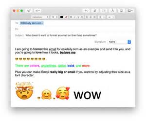 How to Format Emails on Mail for Mac the Easy Way