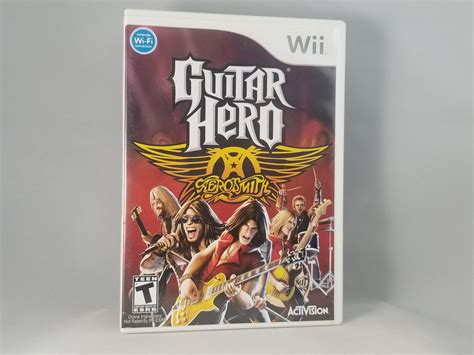 Geek Is Us Nintendo Wii Guitar Hero Aerosmith