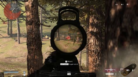 Call Of Duty Warzone M13 Long Range Elimination Shot With Geforce