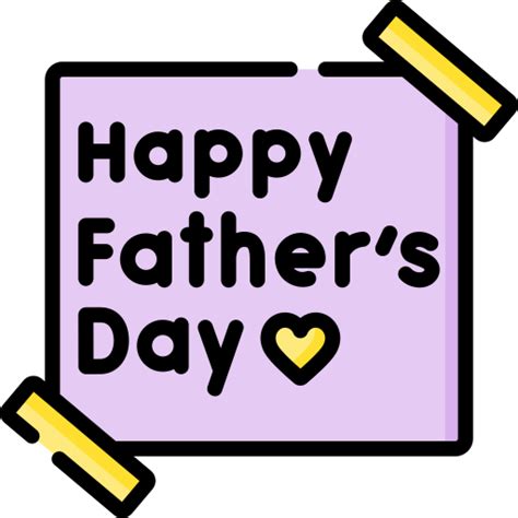 Fathers Day Special Lineal Color Icon