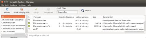 1404 — Ubuntu 1404でlibavcodecを更新する方法は？