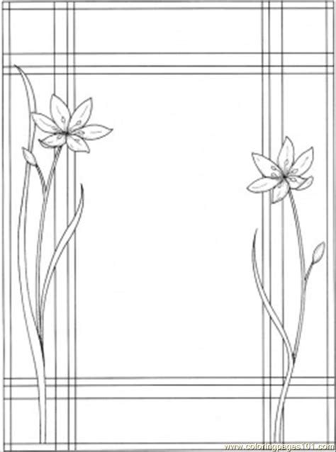 frame   flowers coloring page  kids  decorations printable coloring pages