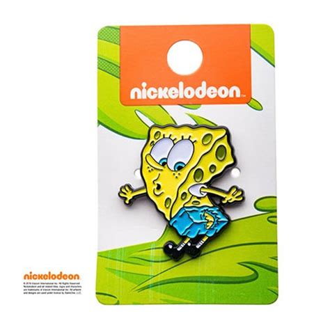 Spongebob Squarepants Ripped Shorts Enamel Pin
