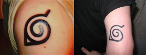 Konoha Symbol Tattoos Naruto Tattoo Tattoo Ideas