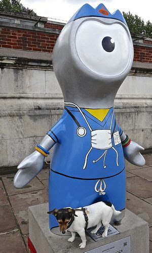 London Olympic Games Mascots Wenlock And Mandeville London Olympic