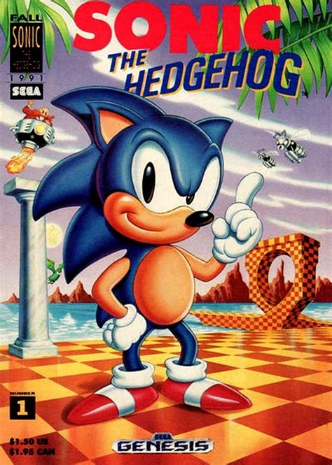 Sonic The Hedgehog 1 Cover — Major Spoilers