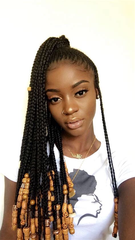 Many people braids their hair for the party and put some accessories in their hair. Trending braids styles for black women
