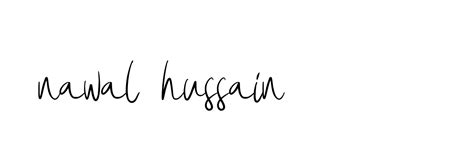 75 Nawal Hussain Name Signature Style Ideas Exclusive Esignature
