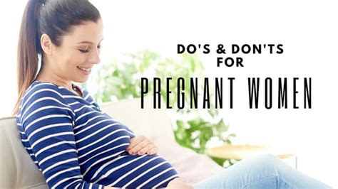 do s and don ts for pregnant women ppt