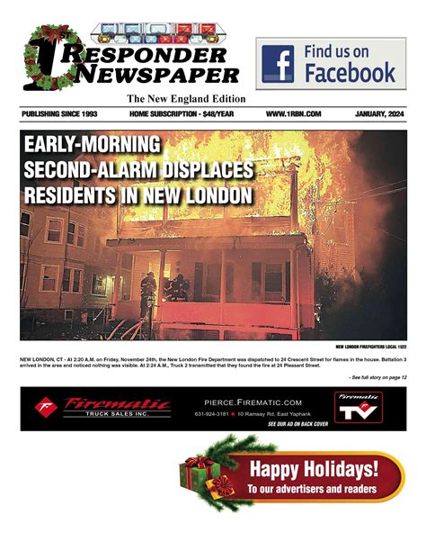 1st Responder News New England January Edition By Belsito