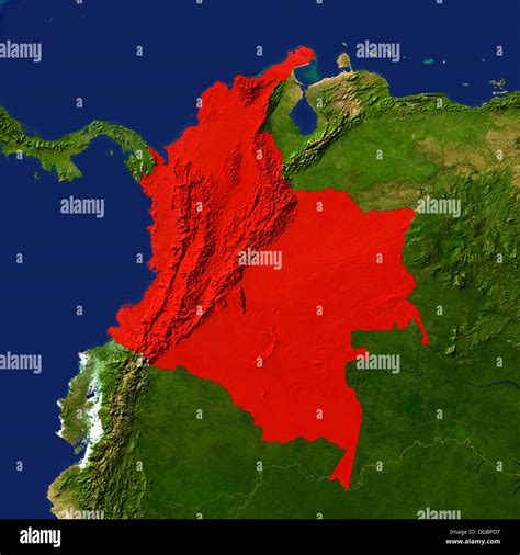 Vista Satelital Colombia Fotografías E Imágenes De Alta Resolución Alamy