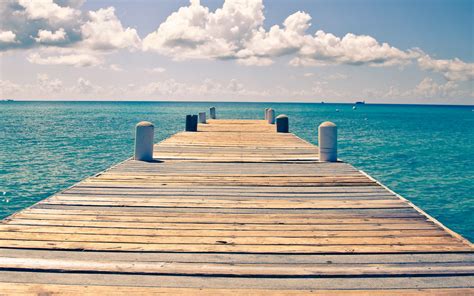 Wallpaper Sea Bay Shore Sand Sky Clouds Beach Wood Coast