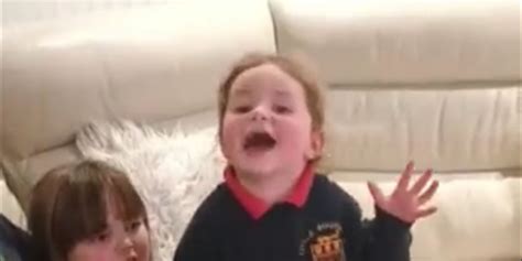 Young Liverpool Fan Sings Mo Salah To Evertonian Grandad