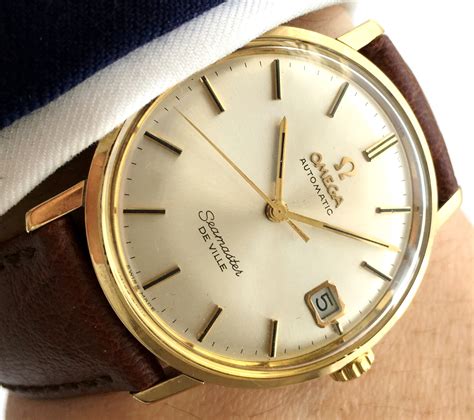 1967 Perfect Omega Seamaster De Ville With Date Vintage Portfolio