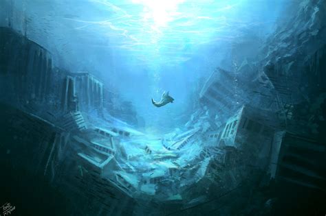 Fantasy Underwater Hd Wallpaper By Tommy Chandra