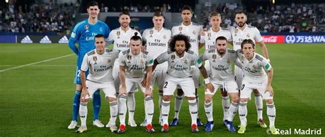 Real madrid brought to you by: Real Madrid's starting line-up for the Club World Cup ...