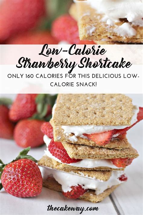 These values are recommended by a government body and are not calorieking recommendations. Low-Calorie Strawberry Shortcake Snack | Dessert recipes, Strawberry shortcake dessert, Snacks