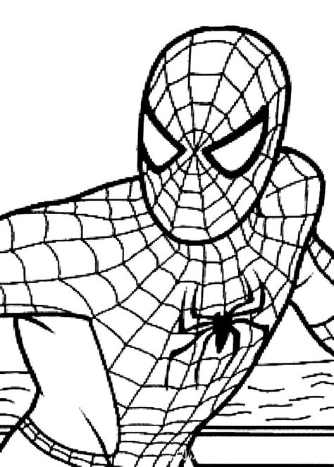 spiderman coloring pages comics   years kids handcraftguide