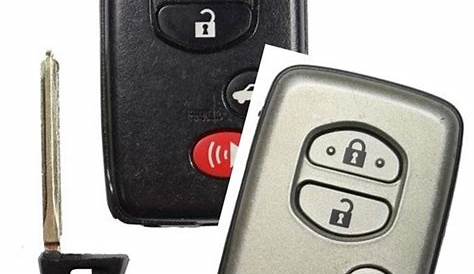key fob fits Toyota Corolla 2009 keyless remote smart control